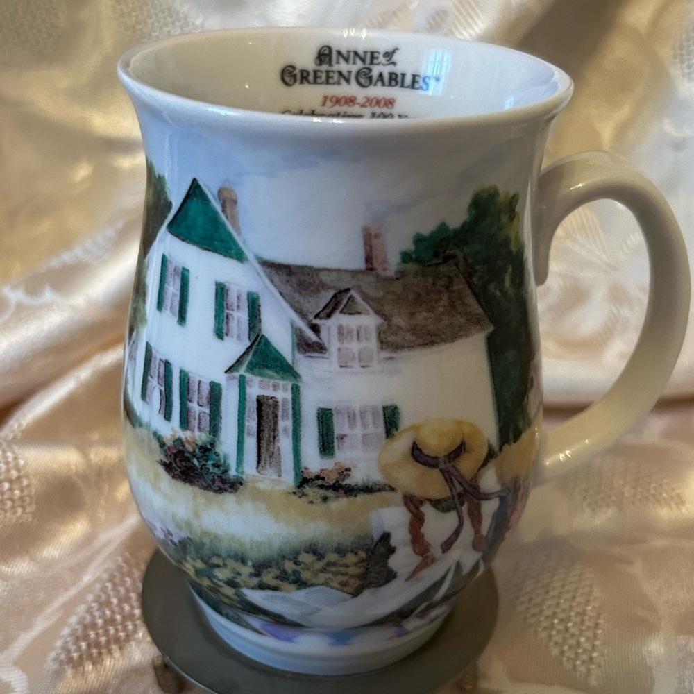 Anne of Green Gables Bone China Mug Kindred Spirits 1908-2008 100 years